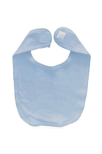 Infant Organic Cotton Bib - Heaven Blue