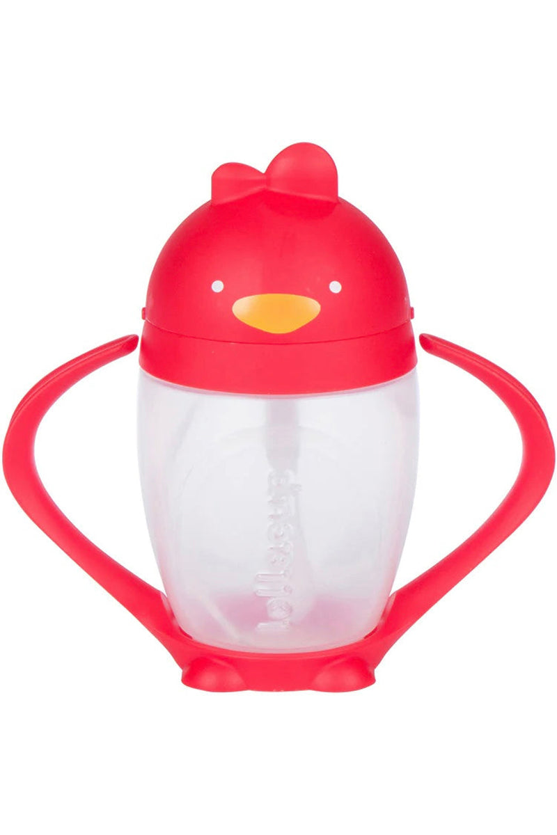 Toddler / Kid's Straw Lollacup - Red