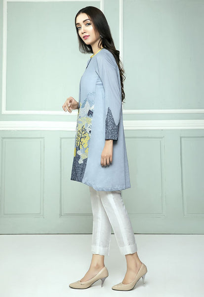 AZURE BROCADE