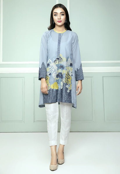 AZURE BROCADE